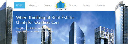 Real Estate Finance Website Designed and Developed By iCreators